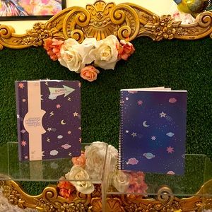 M notebook and journal